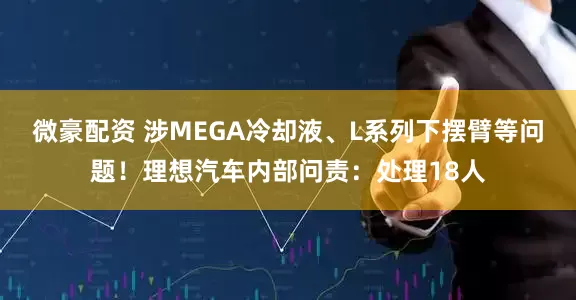 微豪配资 涉MEGA冷却液、L系列下摆臂等问题！理想汽车内部问责：处理18人